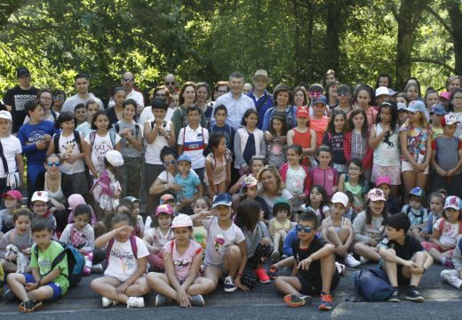 Mais de 2.300 visitantes participaron no 2018 no programa de educación ambiental do Parque Natural das Fragas do Eume